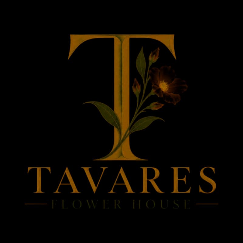 Tavares Flower House floral monogram